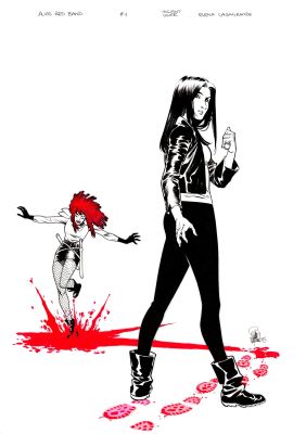 Continue shopping - ALIAS #1 ELENA CASAGRANDE ORIGINAL COVER ART