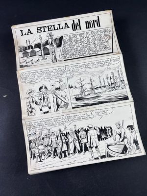 Gamba, Nolitta - Original page - Piccolo Ranger - 4a serie #17 - episodio completo "La stella del Nord" - 1961