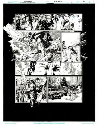 The Bat-Man: Second Knight #3 p.32 - Superman Survives Hangman’s Blast! | Comic Book Art Gallery
