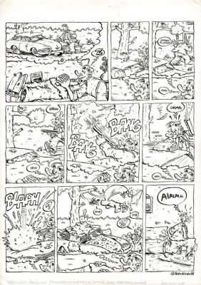 Schreurs, Eric - 1 Original page - Joop klepzeiker - 1996