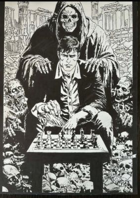 Marinetti, Antonio - 1 Original drawing - Dylan Dog - 2026