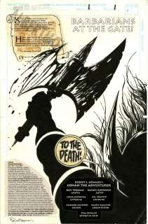 Rafael Kayanan - Conan the Adventurer Issue 1 Page 1