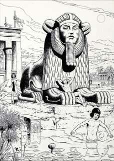 Martin, Jacques (1921-2010) | MARTIN, Jacques ALIX. SCÈNES DE LA VIE ANTIQUE. LE SPHINX D’AMENEMHAT& | Coutau Bégarie