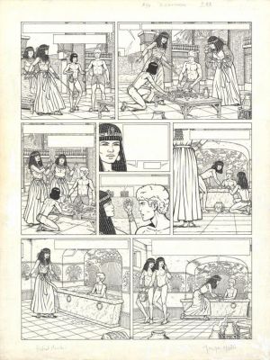 Marc Morales | Planche originale 43 - ô Alexandrie - Alix | Daniel Maghen