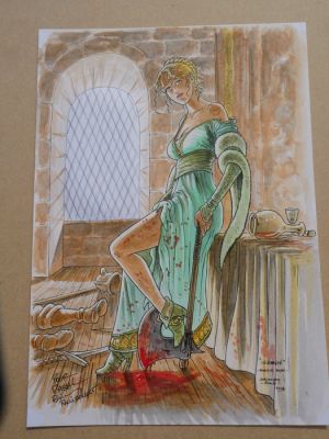 Picaud, Christophe - 1 Original colour drawing - L’assassin royal - Célebrité - 2013 | Catawiki