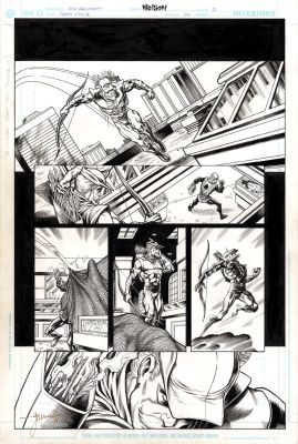 Grummett, Tom - Teen Titans #20 p.21 | Comic Book Art Gallery