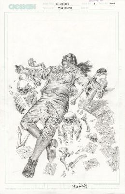 Perkins, Mike - El Cazador: The Ballad of Blackjack Tom #1 Cover! | Comic Book Art Gallery