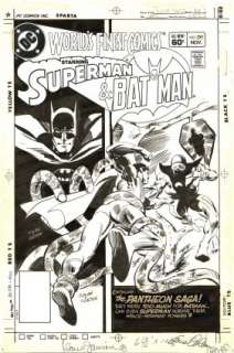 Colan, Gene - WORLD’S FINEST COMICS (1941-86) #297 Cover | ComicConnect