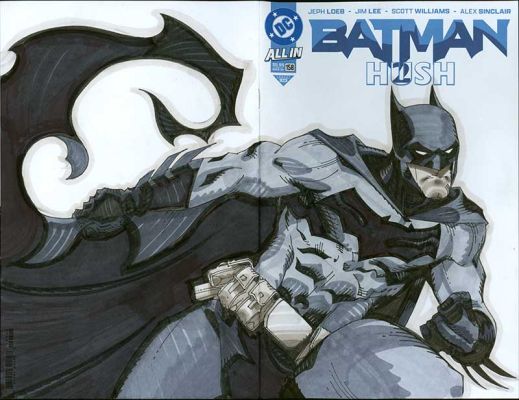 Cully Hamner | Batman Hush Sketch Cover | Essential Sequential