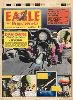 Keith Watson | Planche originale n°01 - The Mushroom - Dan Dare | Daniel Maghen