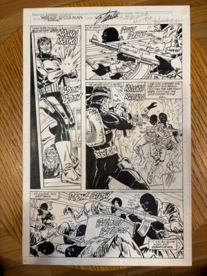 Greg LaRocque / Mike Esposito Original page - Web of Spider-Man - Annual Issue 6 - 1985 | Catawiki