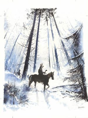 Bernard Vrancken | Nouvelle France, Illustration originale u | Daniel Maghen