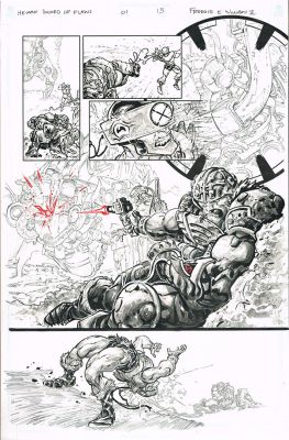 Freddie E. Williams II | He-Man Sword of Flaws (Issue 01 Page 15)11×17 | Freddie E. Williams II