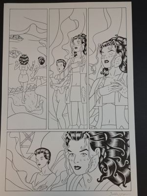 Baldazzini; Dionnet - 1 Original page - Dei e Uomini | Catawiki