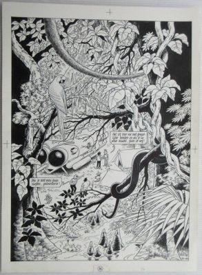 Paul Geerts - 1 Original page - Suske en Wiske - De kwaaie kwieten - 1987 | Catawiki