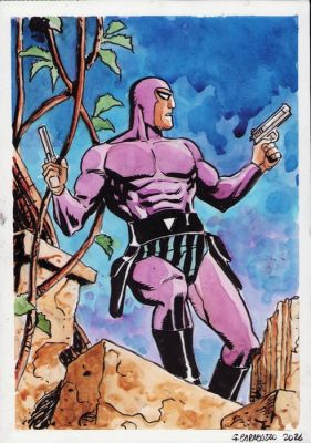 Caracuzzo, Giancarlo - 1 Original colour drawing - Phantom - 2026 | Catawiki
