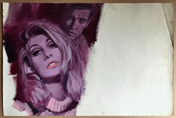 Míchel - 1 Original colour drawing - Romántica - 1967 | Catawiki