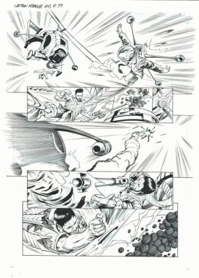 Manuel Garcia & Bit - 1 Original page - Captain Midnight - #13 Page 17