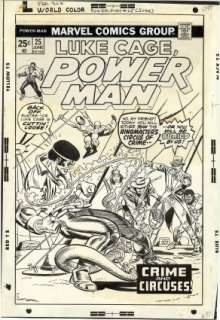 Kane, Gil - POWER MAN #25 Cover | ComicConnect