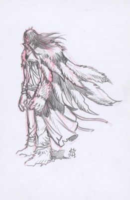 Stan Manoukian | Crayonné préparatoire - Frankenstein | Daniel Maghen