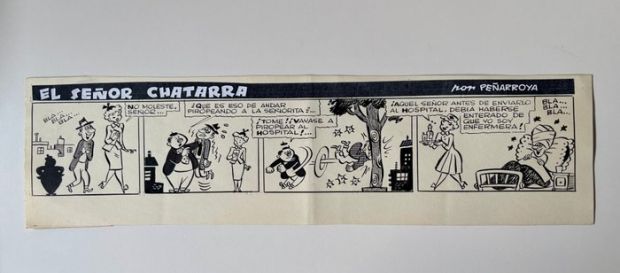 Peñarroya, José - 1 Original page - El Señor Chatarra - Original comic strip - 1950 | Catawiki