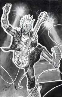 Ryan Odagawa - Spider-Punk Pinup