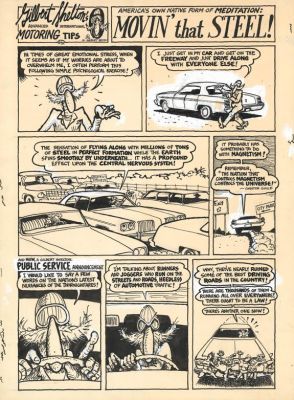 Gilbert Shelton | Planche originale - The Fabulous Furry Freak Brothers | Daniel Maghen