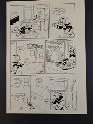 Capitanio, Luciano - 1 Original page - Paperino e La Cometa della Sfortuna | Catawiki