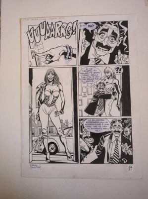 Saudelli, Franco - 1 Original page - Dylan Dog - n. 240 - Ucronia - 2023 | Catawiki