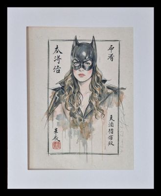 Emma Wildfang - Batgirl - Street Legends – Urban Sumi Edition | Catawiki