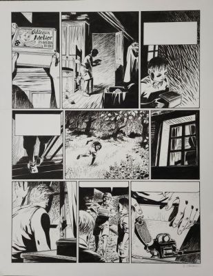 Denis Falque - 1 Original page - Triangle secret - Hertz | Catawiki