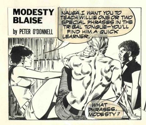 Enric Badia Romero | Modesty Blaise – Original daily strip #3274 – Romero | Origin Of Comics