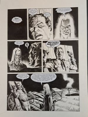 Fratelli Cestaro - 1 Original page - Tex: Bentornato, Mefisto! | Catawiki