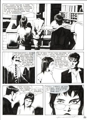 Roi, Corrado - 1 Original page - Dylan Dog #265 - "Reincarnazioni" - 2008 | Catawiki