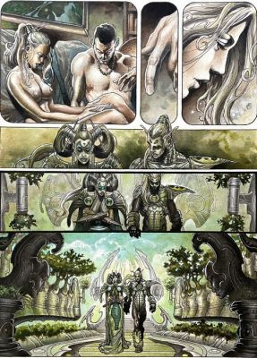 Simone Bianchi - 1 Original colour page - Ego Sum - 2005 | Catawiki