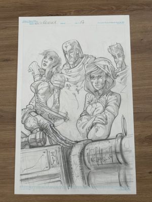 Kretschmer, Marian - 1 Original page - Die 4 Krieger | Catawiki