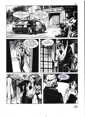 Mari, Nicola - 1 Original page - Dylan Dog #317 - "L’impostore" - 2015 | Catawiki