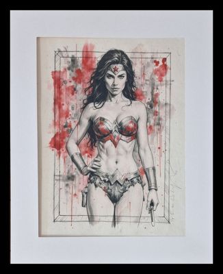 Emma Wildfang - Wonder Woman - Street Legends – Urban Sumi Edition | Catawiki