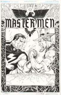 Lee, Jim - MULTIVERSITY: MASTERMEN #1 Cover | ComicConnect