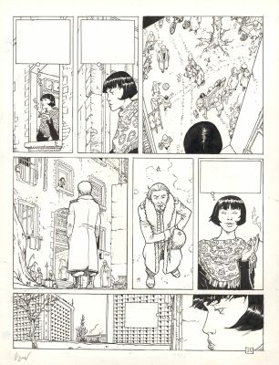 Philippe Adamov | La Malédiction de Zener - Le Clan des embaumeurs (T.2) - Planche originale n°25 | Daniel Maghen