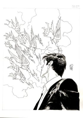 Stano, Angelo - 1 Original cover - Dylan Dog - n. 229 "Il cielo può attendere" - 2005 | Catawiki