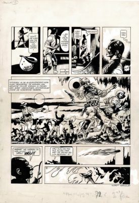Matena, Dick - 1 Original page - Dandy - Slavenopstand - 1979 | Catawiki