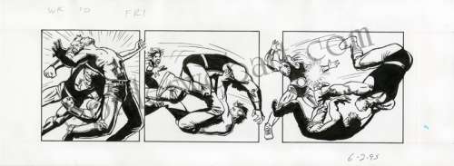 Brothers Hildebrandt | Terry and the Pirates Week 10 - Friday | Spiderweb Art Gallery