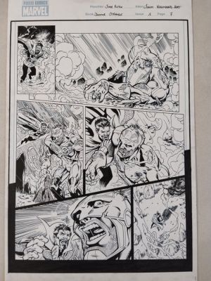 John Royle / Julien Huggonard Bert - 1 Original page - Doctor Strange 1 pg 7 | Catawiki