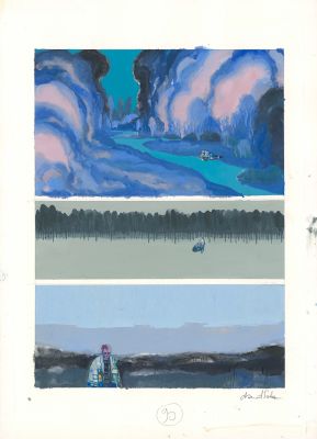 David Sala | Frankenstein - Planche originale n°90 | Daniel Maghen