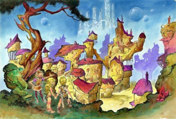 Buscema, John - WEIRDWORLD: WARRIORS OF THE SHADOW REALM Illustration | ComicConnect