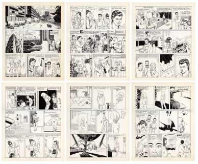 Mignot (Alain) | Sophie, ensemble de 42 planches à l’encre de… | Millon