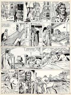 Charles | Le Bal du rat mort, planche n°3 à l’encre de… | Millon