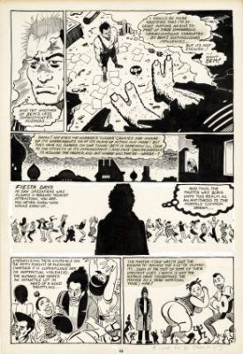 Hernandez, Gilbert - LOVE AND ROCKETS #1 Interior Page | ComicConnect