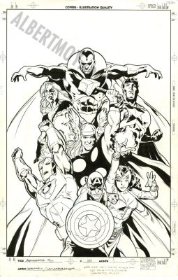 Stuart Immonen - Avengers Issue 0 Page Cover